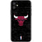 NBA Chicago Bulls Black Distressed iPhone 11 Skin