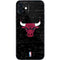 NBA Chicago Bulls Black Distressed iPhone 12 Mini Skin
