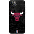 NBA Chicago Bulls Black Distressed iPhone 12 Pro Max Skin