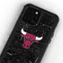 NBA Chicago Bulls Black Distressed iPhone 12 Pro Waterproof Case