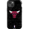 NBA Chicago Bulls Black Distressed iPhone 13 Impact Case