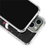 NBA Chicago Bulls Black Distressed iPhone 13 Pro Clear Case