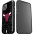 NBA Chicago Bulls Black Distressed iPhone 15 Plus Impact Case