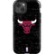 NBA Chicago Bulls Black Distressed iPhone 14 Impact Case