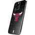 NBA Chicago Bulls Black Distressed iPhone 15 Pro Skin