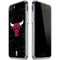 NBA Chicago Bulls Black Distressed iPhone SE (2nd & 3rd Gen) Clear Case