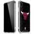 NBA Chicago Bulls Black Distressed iPhone XR Clear Case
