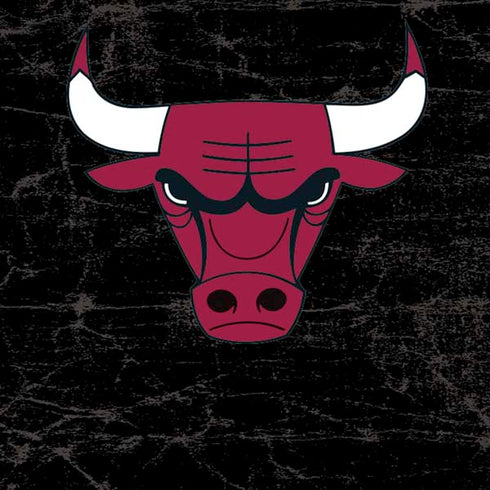 NBA Chicago Bulls Black Distressed iPhone XR Skin