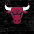 NBA Chicago Bulls Black Distressed iPhone XR Skin