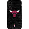 NBA Chicago Bulls Black Distressed iPhone XS Pro Case