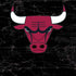 NBA Chicago Bulls Black Distressed iPhone XS Pro Case