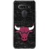 NBA Chicago Bulls Black Distressed LG K51/Q51 Clear Case