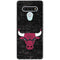 NBA Chicago Bulls Black Distressed LG Stylo 6 Clear Case