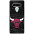 NBA Chicago Bulls Black Distressed LG Stylo 6 Clear Case