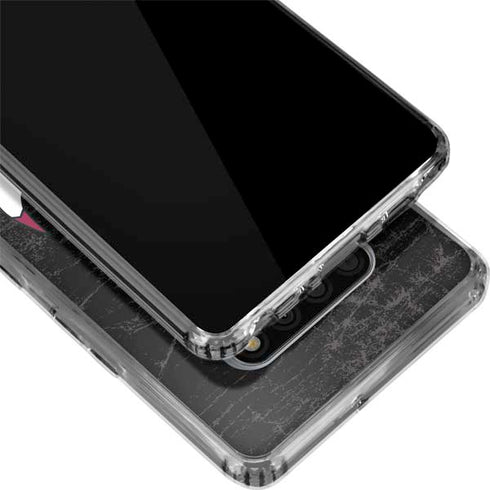 NBA Chicago Bulls Black Distressed LG Stylo 6 Clear Case