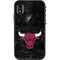 NBA Chicago Bulls Black Distressed LifeProof Fre iPhone Skin