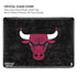 NBA Chicago Bulls Black Distressed MacBook Air 15in (2023-2025) Case plus Skin