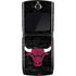 NBA Chicago Bulls Black Distressed Motorola RAZR Skin