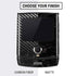 NBA Chicago Bulls Black Distressed Motorola RAZR Skin