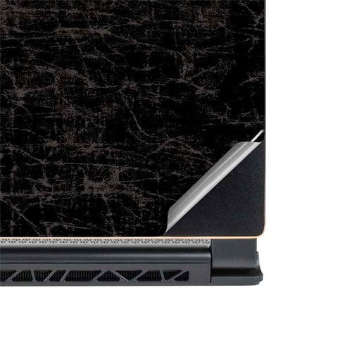 NBA Chicago Bulls Black Distressed MSI GS65 Stealth Laptop Skin