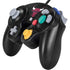 NBA Chicago Bulls Black Distressed Nintendo GameCube Controller Skin