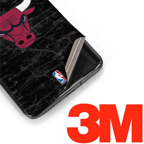 NBA Chicago Bulls Black Distressed OnePlus 7 Pro Skin