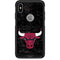 NBA Chicago Bulls Black Distressed Otterbox Commuter iPhone Skin
