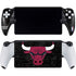 NBA Chicago Bulls Black Distressed PlayStation Portal Remote Player Skin