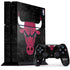 NBA Chicago Bulls Black Distressed PS4 Console and Controller Bundle Skin