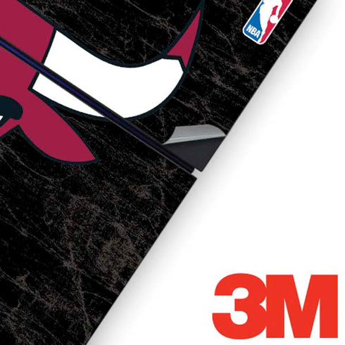 NBA Chicago Bulls Black Distressed PS4 Console and Controller Bundle Skin