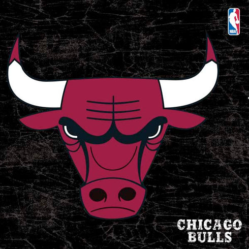 NBA Chicago Bulls Black Distressed PS4 Controller Skin