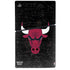 NBA Chicago Bulls Black Distressed PS5 Slim Disk Console Skin