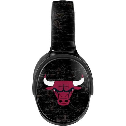 NBA Chicago Bulls Black Distressed Skullcandy Venue Skin