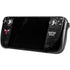 NBA Chicago Bulls Black Distressed Steam Deck Handheld Gaming Computer Skin