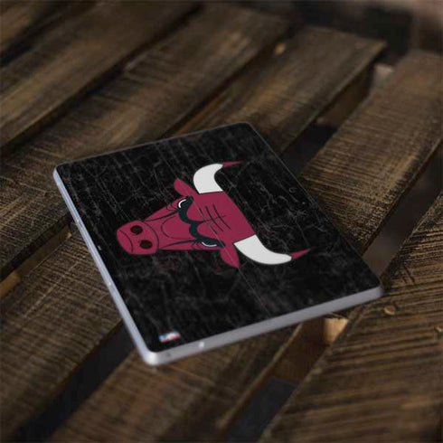 NBA Chicago Bulls Black Distressed Surface Go Skin