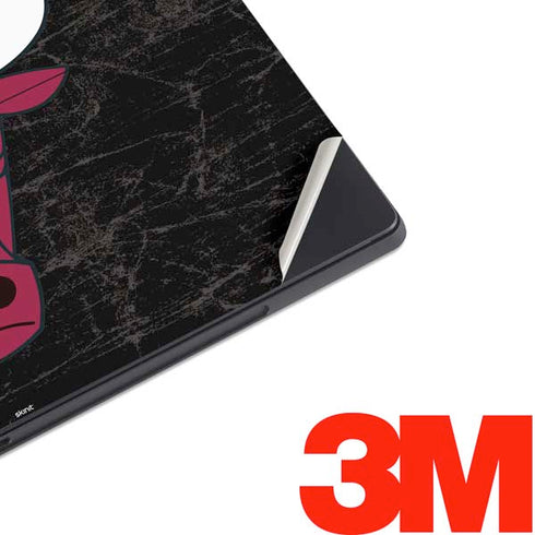 NBA Chicago Bulls Black Distressed Surface Pro 6 Skin