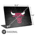 NBA Chicago Bulls Black Distressed Universal Laptop 13in (10.6 x 7.6in) Skin