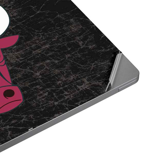 NBA Chicago Bulls Black Distressed Universal Laptop 13in (10.6 x 7.6in) Skin