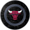 NBA Chicago Bulls Black Distressed Wireless Charger Skin