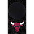 NBA Chicago Bulls Black Distressed Xbox Series S Console Skin