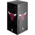 NBA Chicago Bulls Black Distressed Xbox Series X Console Skin