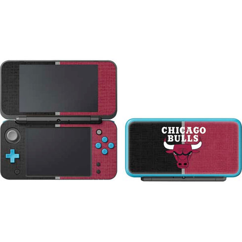 NBA Chicago Bulls Canvas Nintendo 2DS XL (2017) Skin
