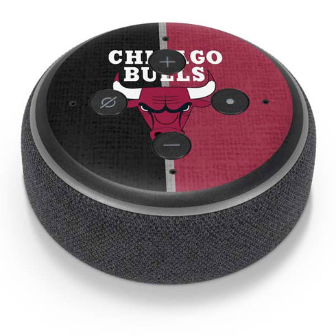 NBA Chicago Bulls Canvas Amazon Echo Dot Skin