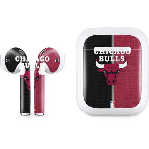 NBA Chicago Bulls Canvas Apple AirPods Skin