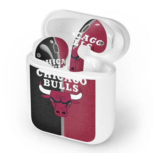 NBA Chicago Bulls Canvas Apple AirPods Skin