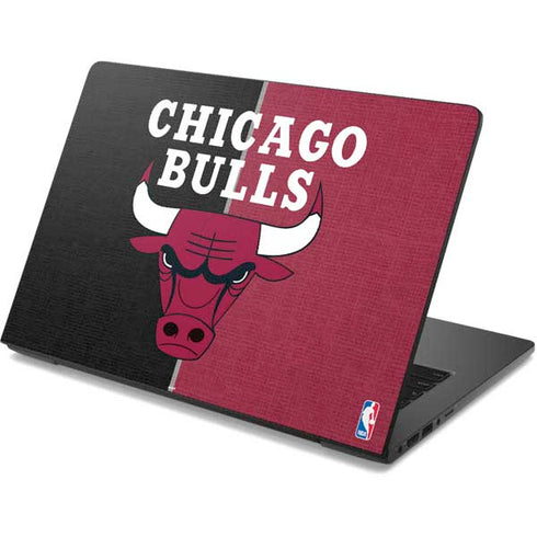 NBA Chicago Bulls Canvas Dell Chromebook Skin