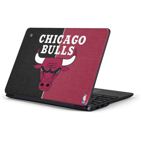 NBA Chicago Bulls Canvas Samsung Chromebook Skin
