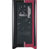 NBA Chicago Bulls Canvas Corsair 4000D Tempered Glass Mid-Tower ATX Case Skin