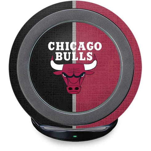NBA Chicago Bulls Canvas Fast Charge Wireless Charging Stand Skin