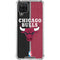 NBA Chicago Bulls Canvas Galaxy A12 Clear Case